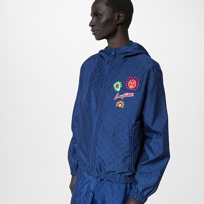 LV x YK Monogram Faces Windbreaker Men ReadytoWear LOUIS VUITTON